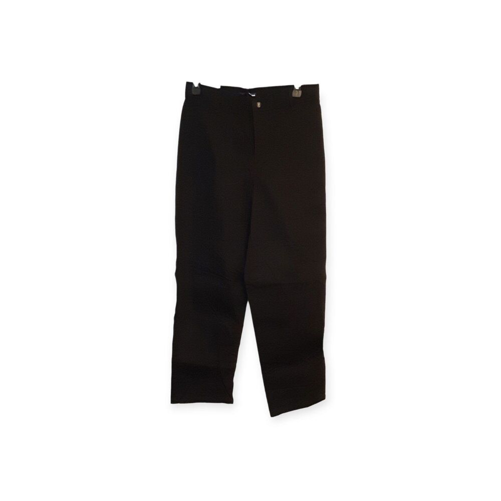Basic Edition Boys Husky Flat Front Pants